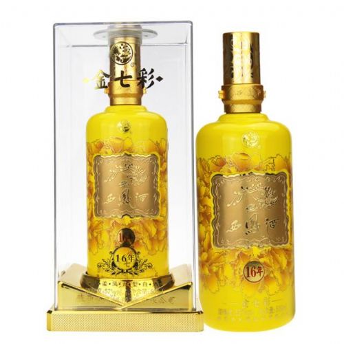 七彩西鳳酒黃瓶